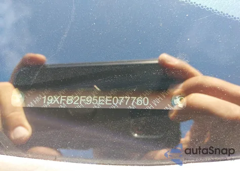 2014 Honda Civic Ex-L z USA, uszkodzony, nr VIN 19XFB2F95EE077760